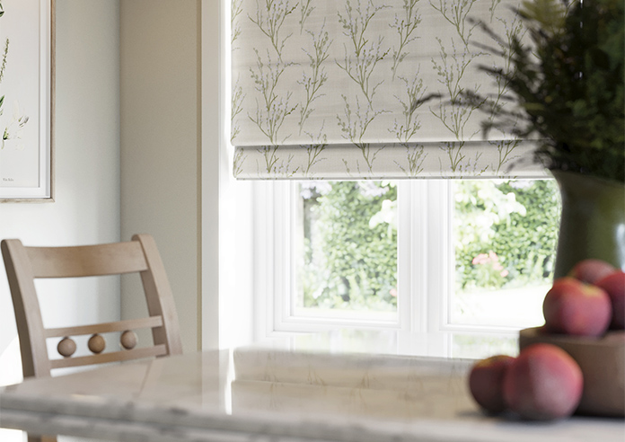 Laura Ashley Pussy Willow Embroidery, Hedgerow - Twist&Fit Roman Blind - Image 5